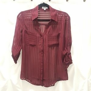 2 Express Portofino shirts sz S